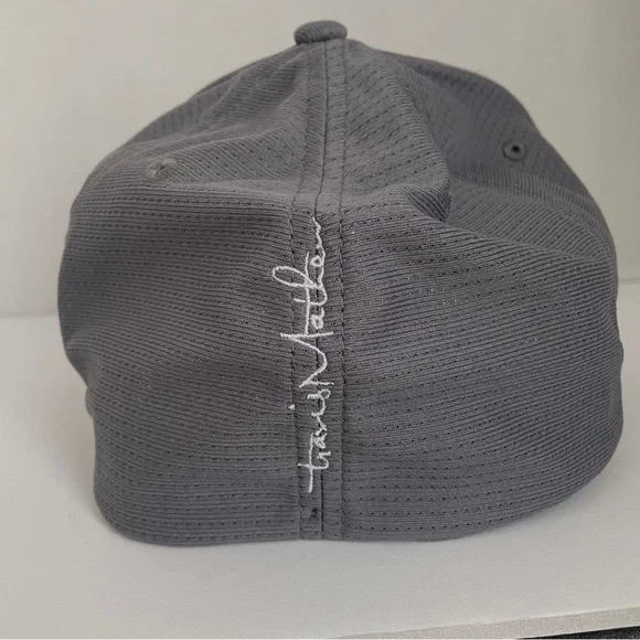 Gently Used Men’s or Teens Travis Matthew L-XL FlexFit Golf Cap Embroidered Name - Picture 2 of 6